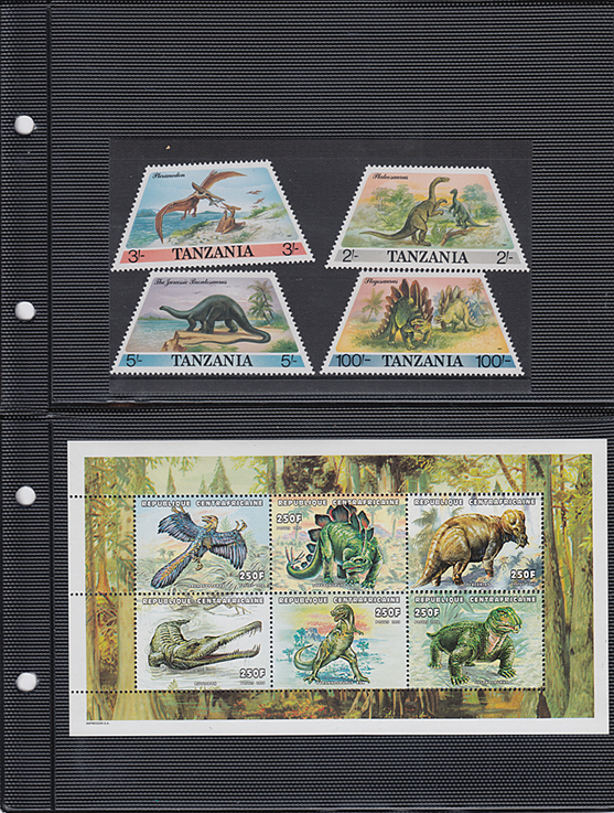 恐竜、古代生物切手コレクション - 日本切手・外国切手の販売・趣味の切手専門店マルメイト