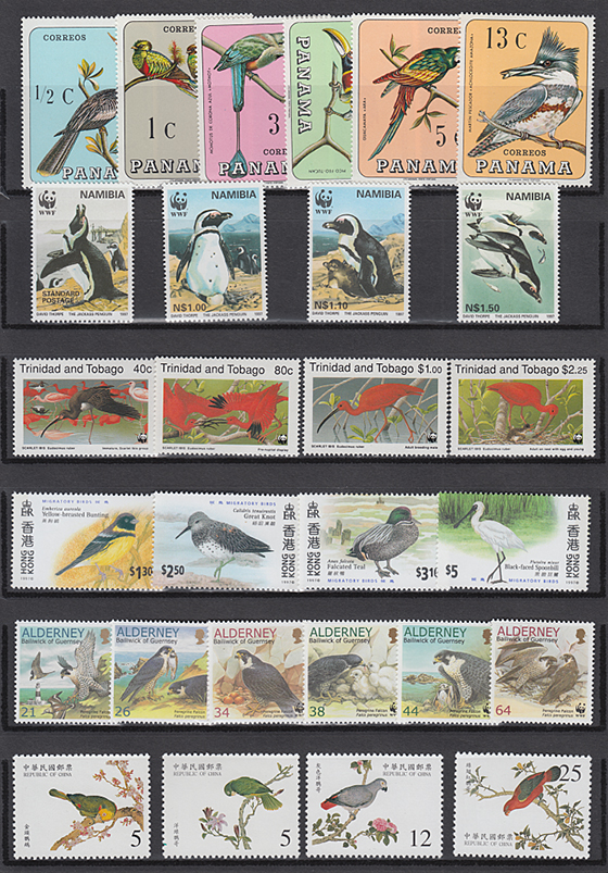 海外「鳥」切手コレクション - 日本切手・外国切手の販売・趣味の切手