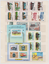 海外鉄道切手コレクション