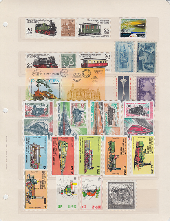 海外鉄道切手コレクション - 日本切手・外国切手の販売・趣味の切手