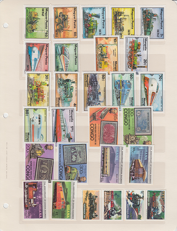海外鉄道切手コレクション - 日本切手・外国切手の販売・趣味の切手