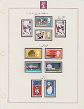 イギリス記念切手コレクション
