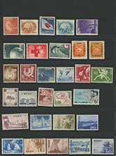 古い日本の記念特殊切手