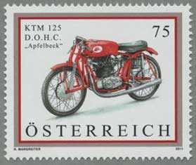KTM125 D.O.H.C"Apfelbeck"
