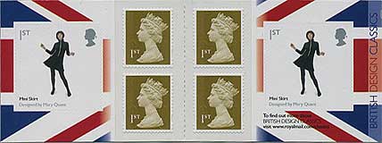 イギリス2009年ブリティッシュデザインクラシック・切手帳