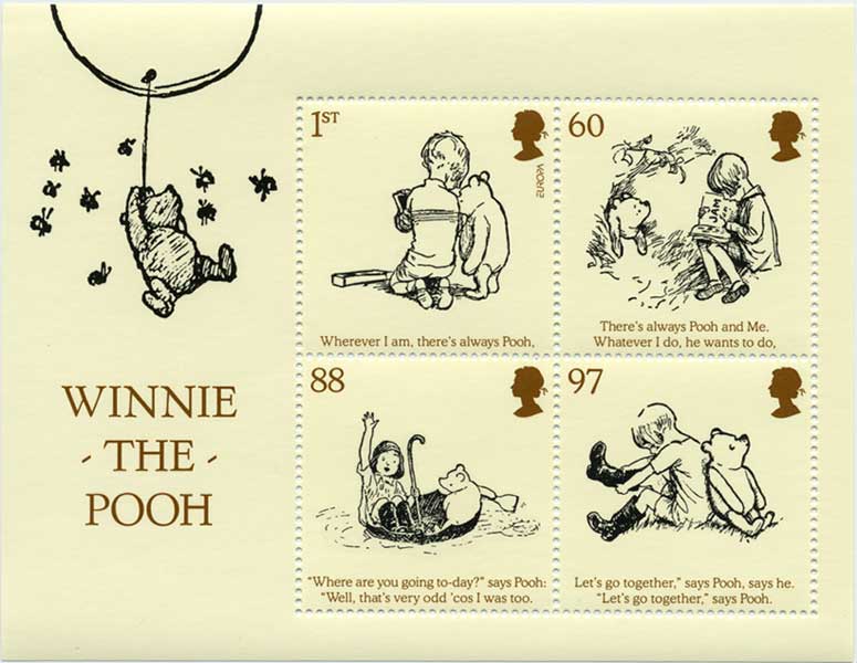 イギリス 2010年くまのプーさん - 日本切手・外国切手の販売・趣味の