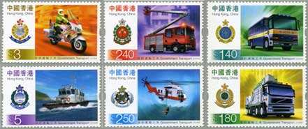 中国香港2006年公用輸送手段6種