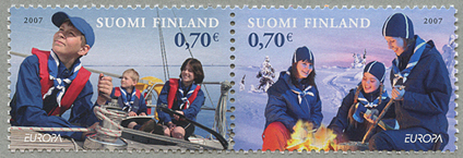 2007年ヨーロッパ切手2種