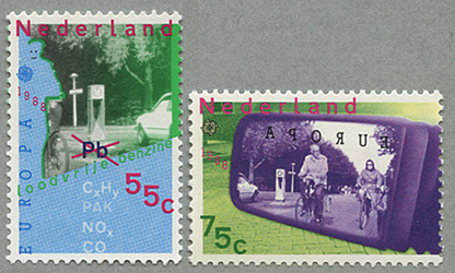 1988年ヨーロッパ切手2種