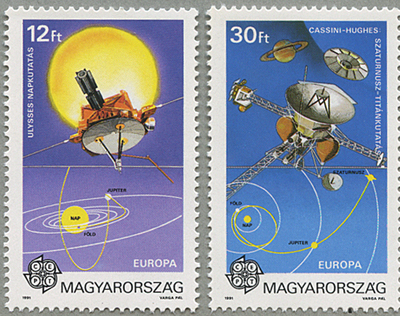 1991年ヨーロッパ切手2種