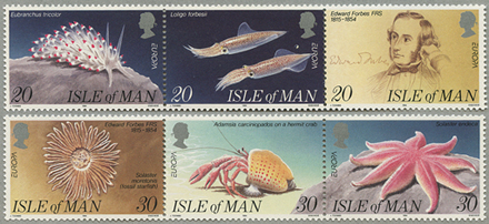 1994年ヨーロッパ切手6種