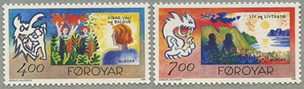1995年ヨーロッパ切手2種