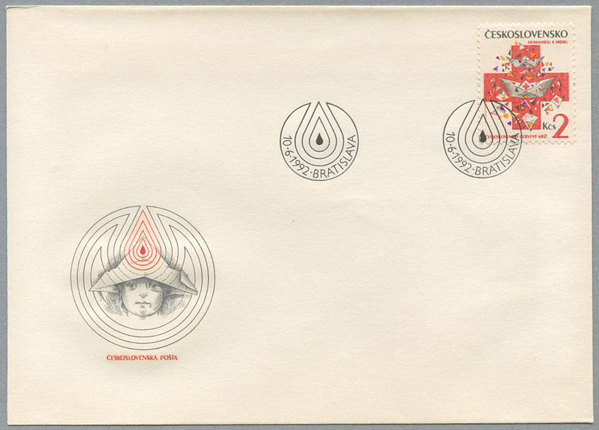 チェコFDC 1992年赤十字 - 日本切手・外国切手の販売・趣味の切手専門 ...