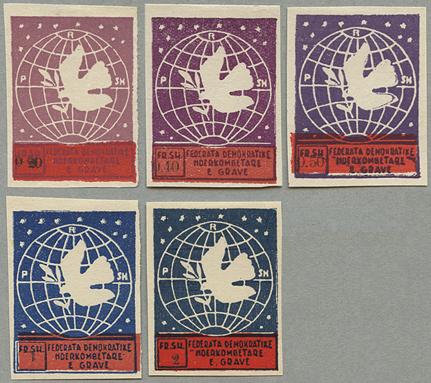 1946年国際女性会議5種