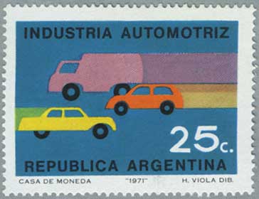 アルゼンチン1971年自動車産業