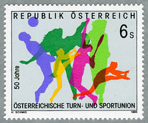 オーストリア1995年スポーツ協会50年