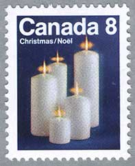 カナダ1972年クリスマスキャンドル