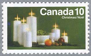カナダ1972年クリスマスキャンドル