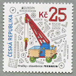 2015年ヨーロッパ切手昔のおもちゃ