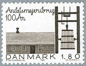 デンマーク1982年酪農協会100年
