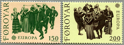 1981年 ヨーロッパ切手リングダンス