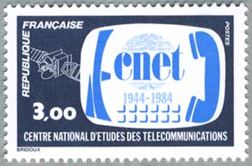フランス1984年国立電気通信研究センター40年