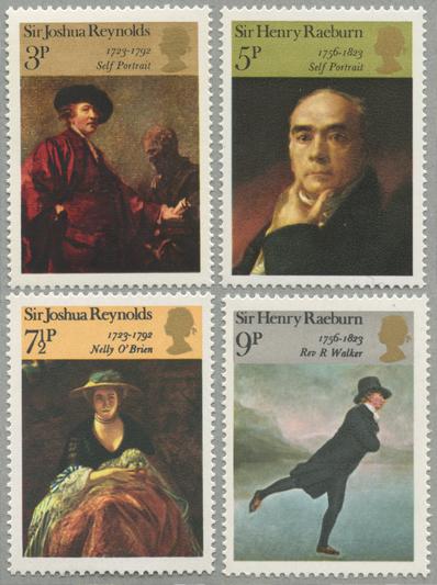 イギリス 1973年絵画4種 - 日本切手・外国切手の販売・趣味の切手専門