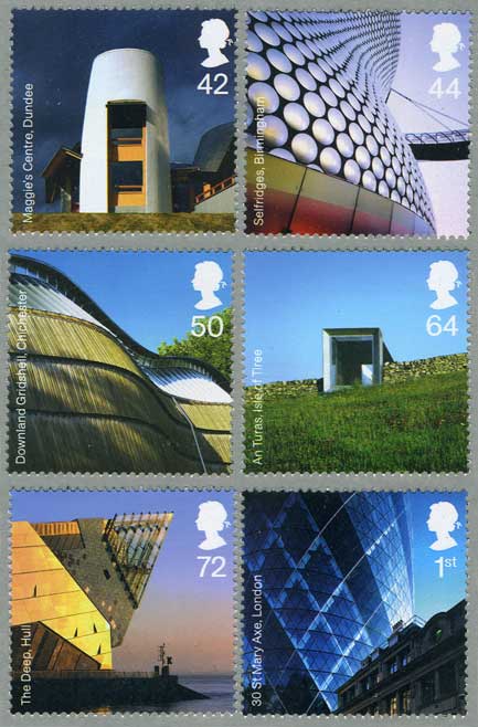 イギリス 2006年現代建築6種