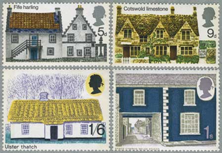 イギリス1970年イギリスの田園建築4種