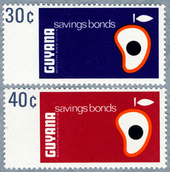 ギヤナ1968年貯蓄債券2種