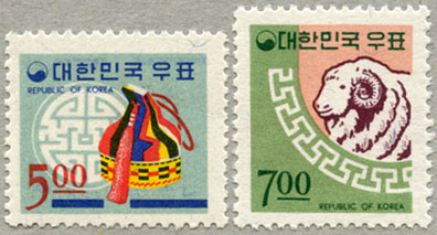 1967年用年賀切手