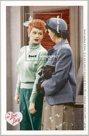 「I Love Lucy」小型シート