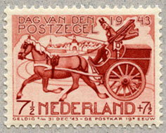 1943年19世紀の郵便馬車