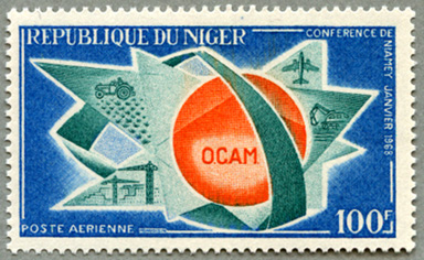 ニジェール1968年OCAM