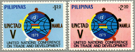 フィリピン1979年UNマニラ会議2種