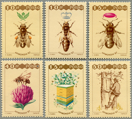 1987年国際養蜂会議6種
