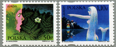 1997年ヨーロッパ切手2種