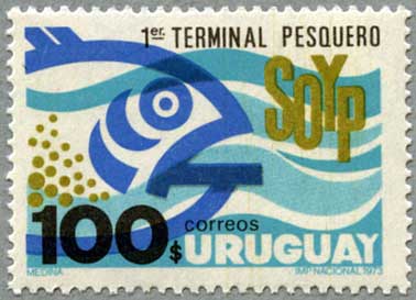 ウルグアイ1973年漁の街モンテビデオ