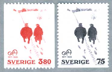 スウェーデン1977年上流の人達2種