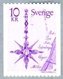 スウェーデン1978年コンパスローズ