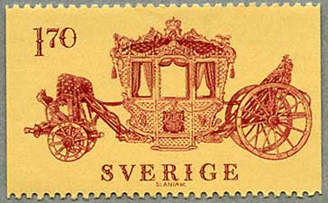 スウェーデン1978年戴冠式の馬車