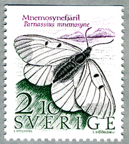 スウェーデン1987年アゲハチョウ