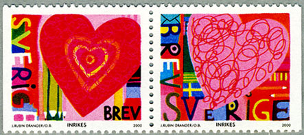 スウェーデン2000年LOVE2種