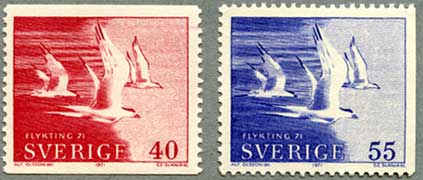 スウェーデン1971年カモメ