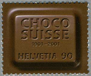 スイス2001年チョコレート製造組合100年