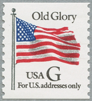 星条旗・ 黒G「For U.S.Address only」