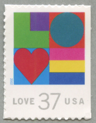 LOVE切手37c
