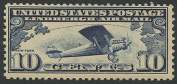 アメリカ 1927年航空切手10c - 日本切手・外国切手の販売・趣味の切手専門店マルメイト